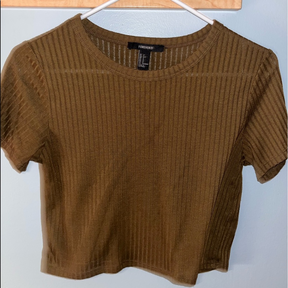 Cropped shirt